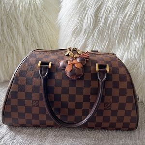 Checkered Mouse Bag Charm - unbranded